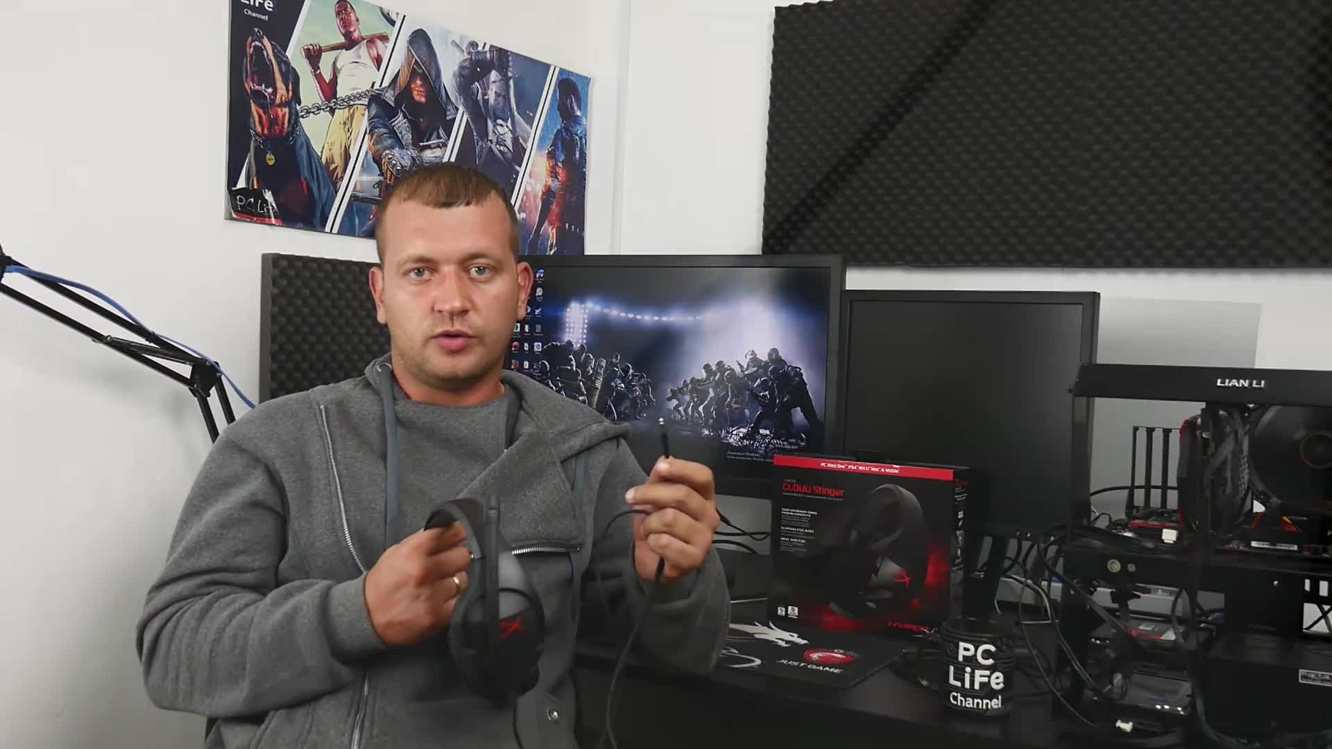 HyperX Cloud Stinger игровая гарнитура за 55$