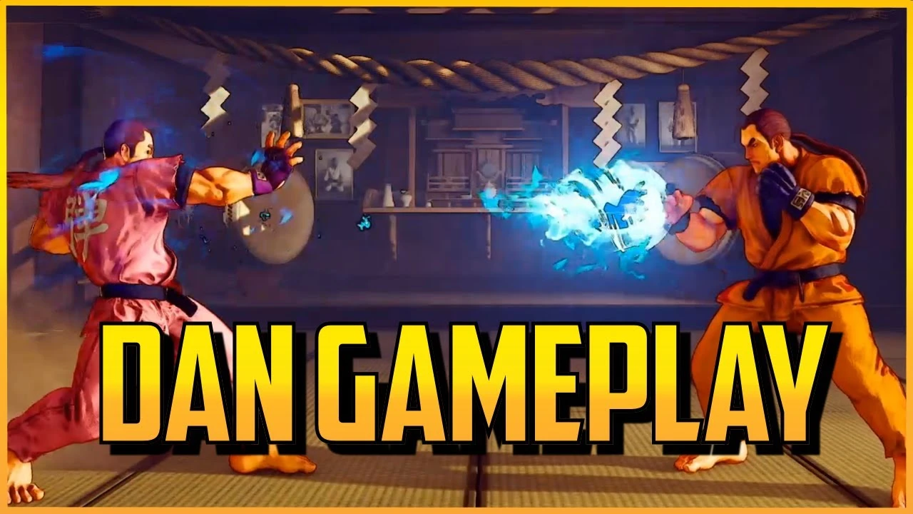 Street Fighter V раскрывает игровой процесс Дэна из будущего DLC