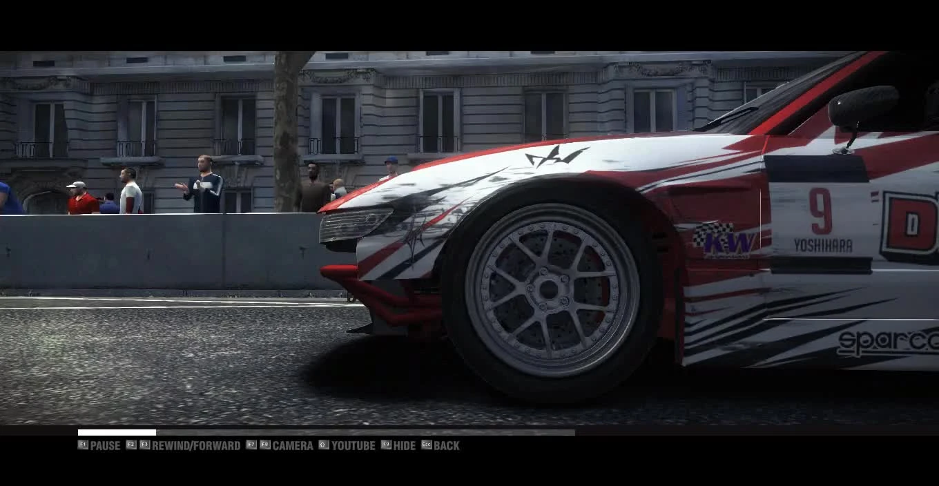 GRID 2 " Nissan 240 SX на Avenu De New-York"