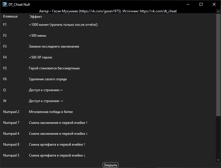 Времена Раздора "Таблица +19 для Cheat Engine" [1.8+] {Гасан Мухумаев}