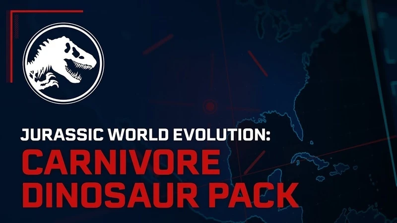 Набор плотоядных динозавров для Jurassic World Evolution