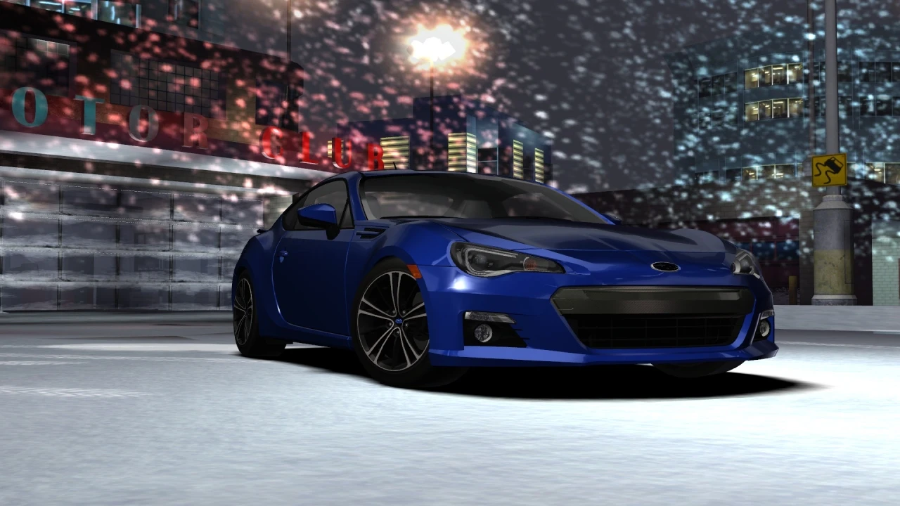 Need for Speed Carbon "Зимний Гараж"