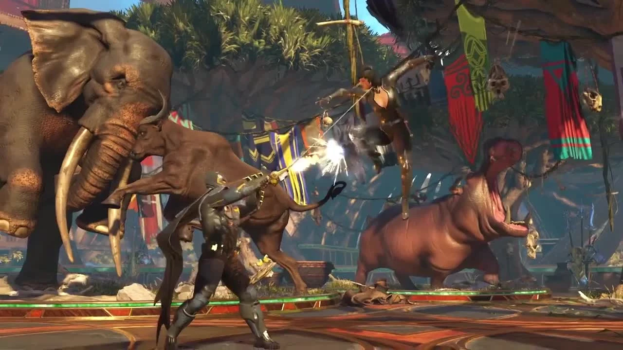 Система экипировки в ролике Injustice 2