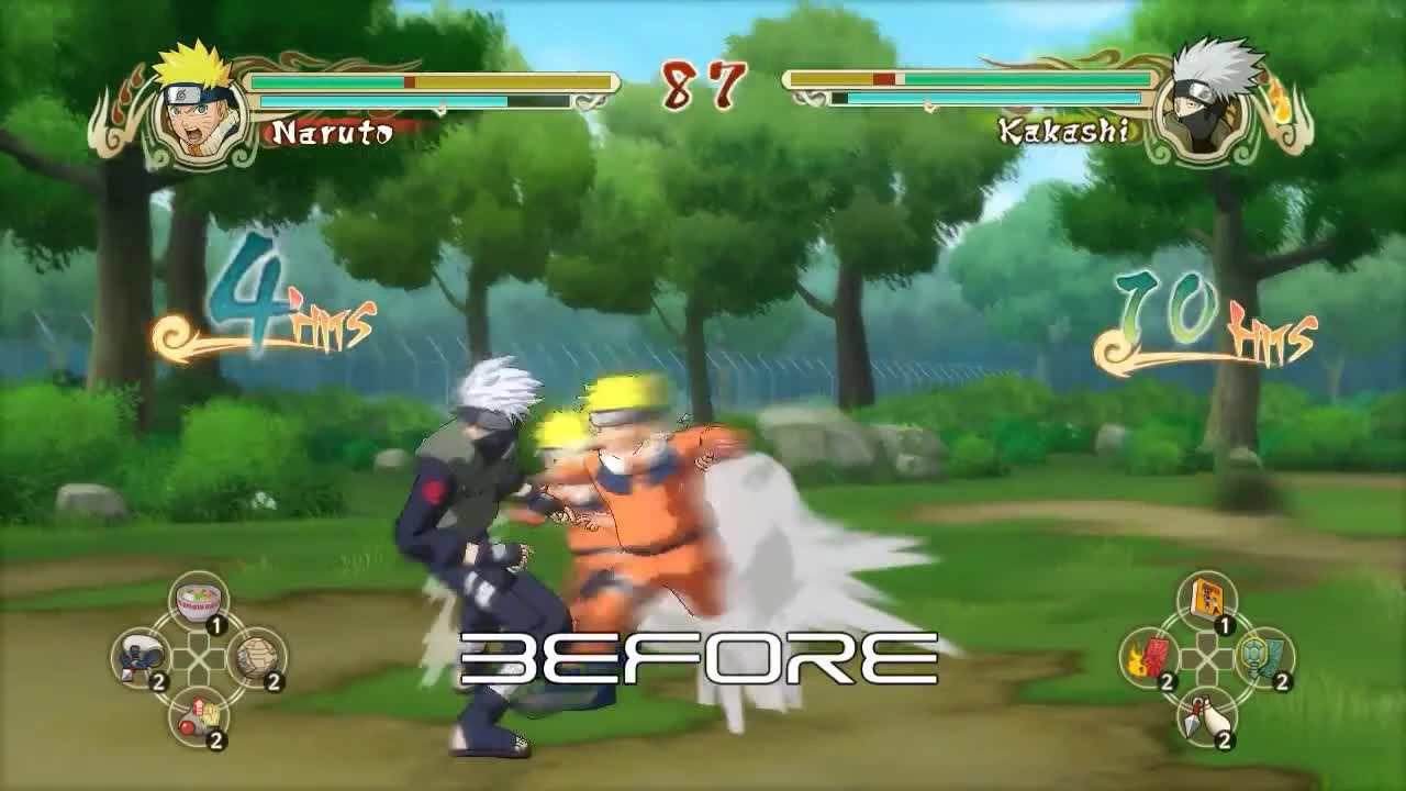 Naruto: Ultimate Ninja Storm на эмуляторе (Vulkan, i7-4790K)