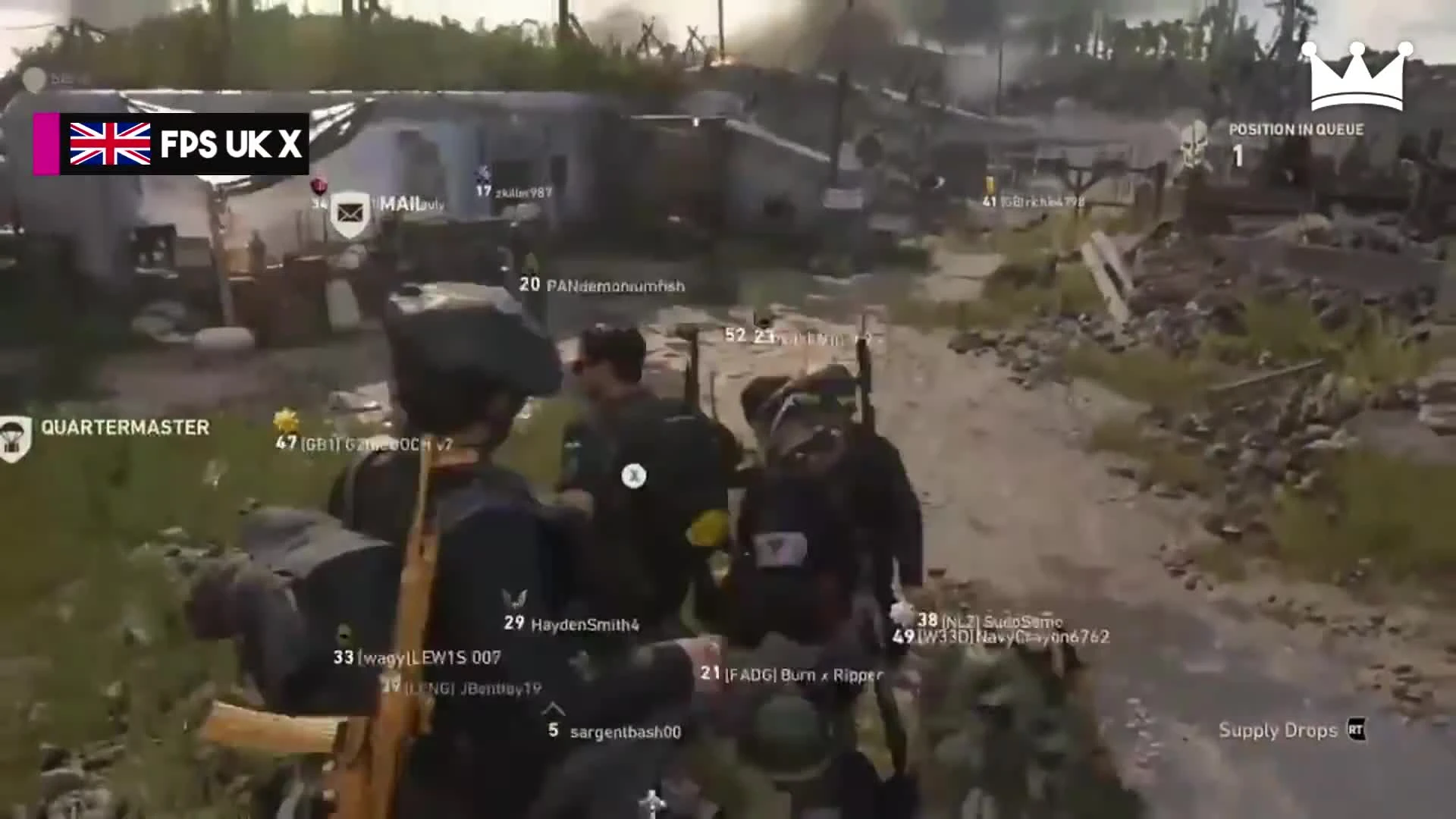 Call of Duty: WWII "Нарезка самых эпичных и смешных моментов #1"