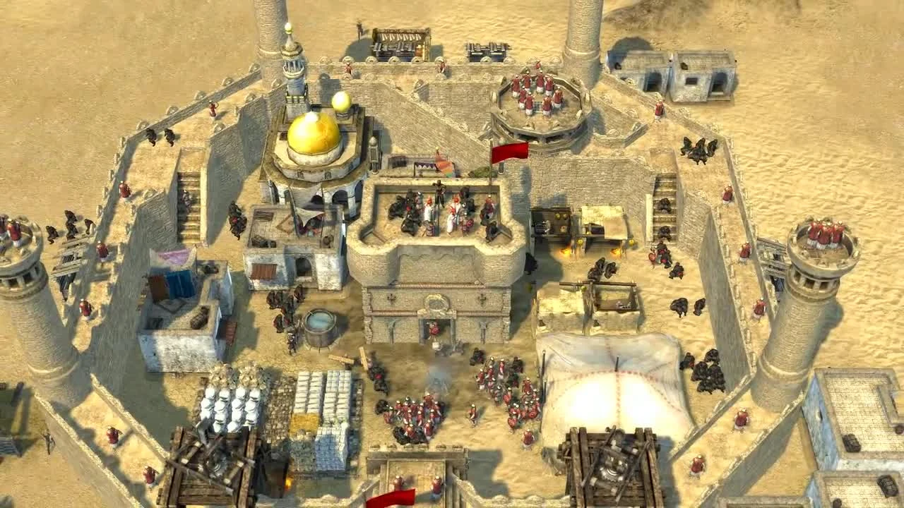 Stronghold 2 "Знакомьтесь – Султана – Первая женщина-Лорд в Stronghold"