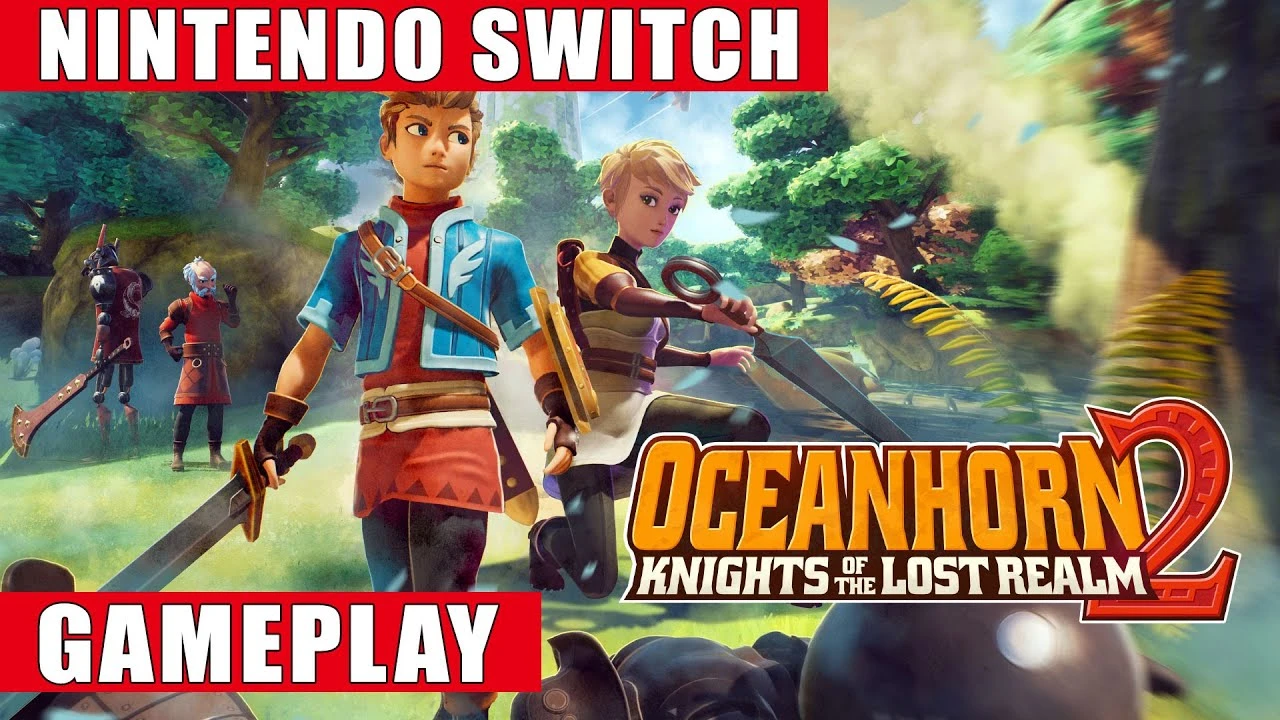 Видео игрового процесса Switch-версии Oceanhorn 2: Knights of the Lost Realm