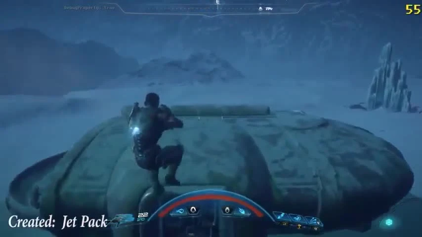 Слитый геймплей Mass Effect: Andromeda