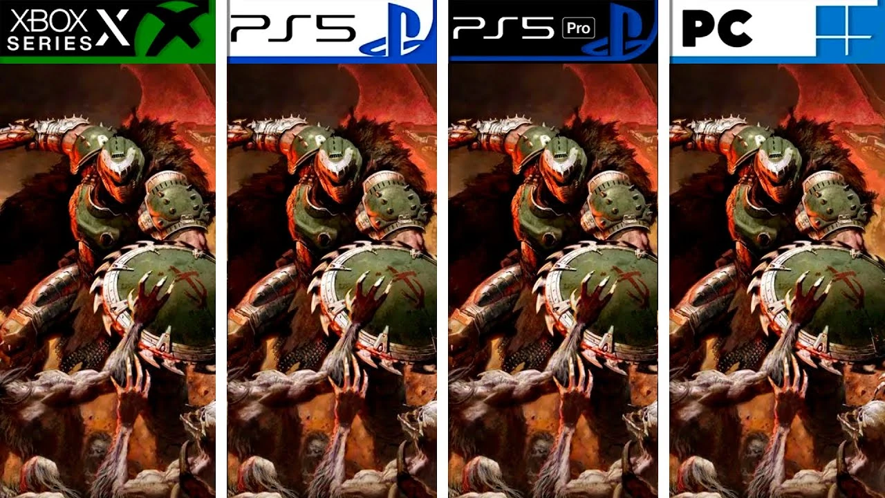 Финальное сравнение графики DOOM: The Dark Ages на ПК, PS5 Pro, Xbox Series X и PS5