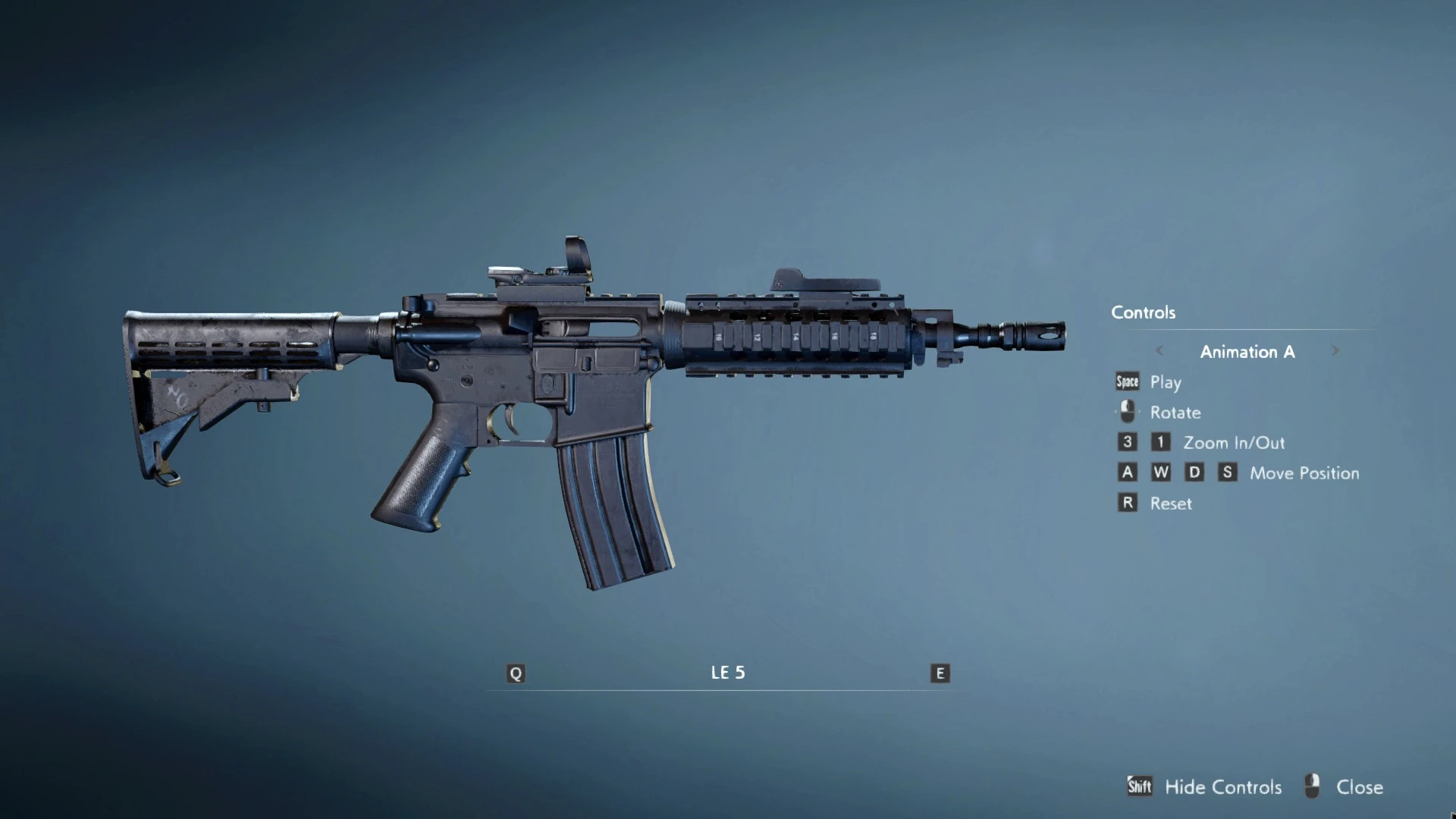 Resident Evil 2 "M4A1 SOPMOD"