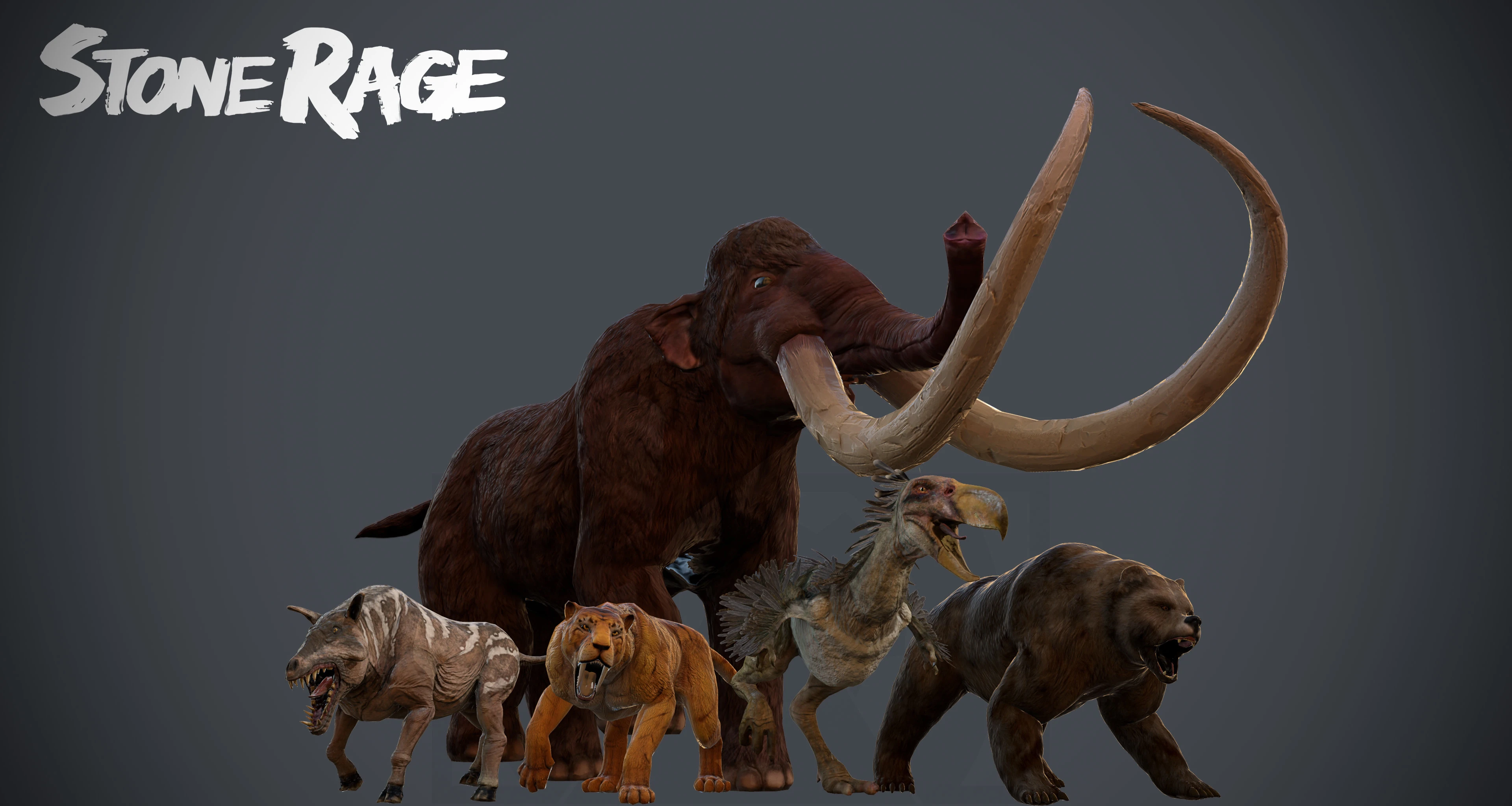 Stone Rage - симулятор доисторического выживания