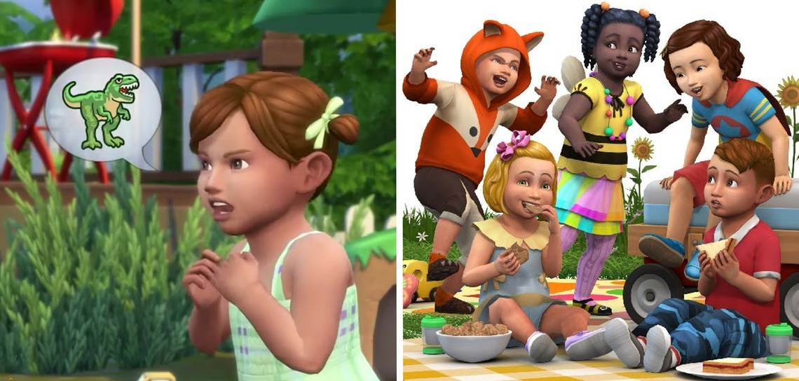 The Sims 4: как прокачивать навыки малышей