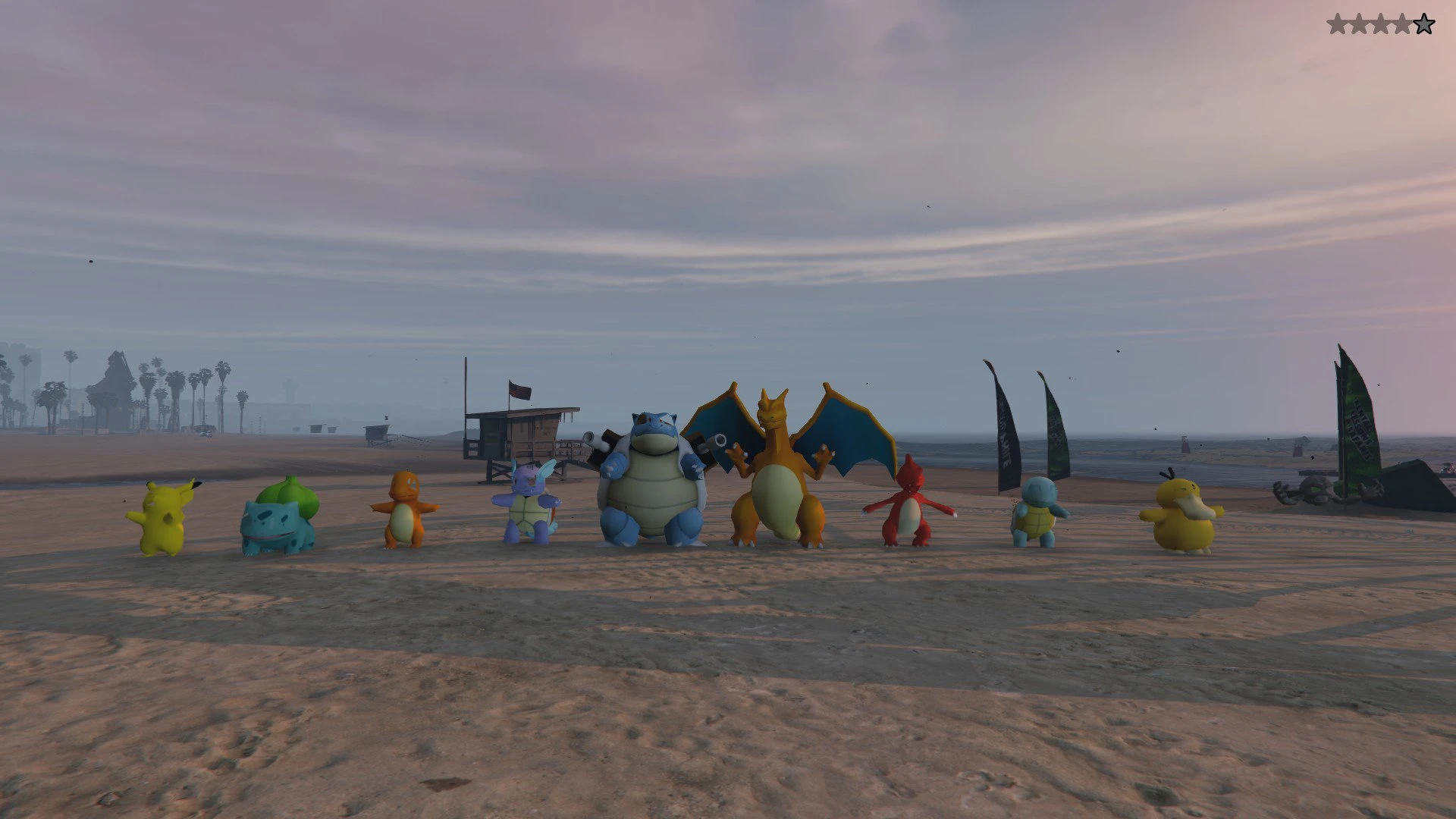 Grand Theft Auto 5 "Pokemon Go mod"