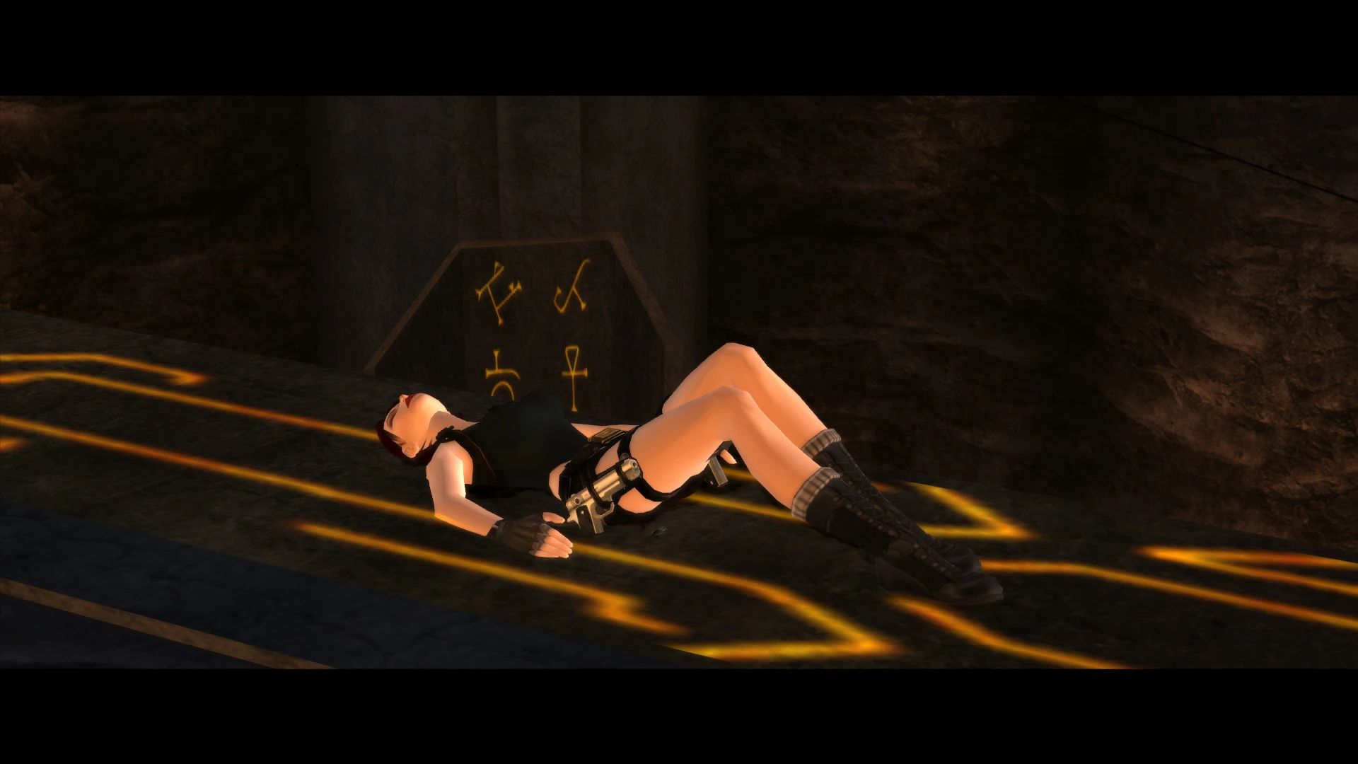 Tomb Raider: Anniversary "Двойник Лары Крофт (В шортах) на замену первого костюма в игре"