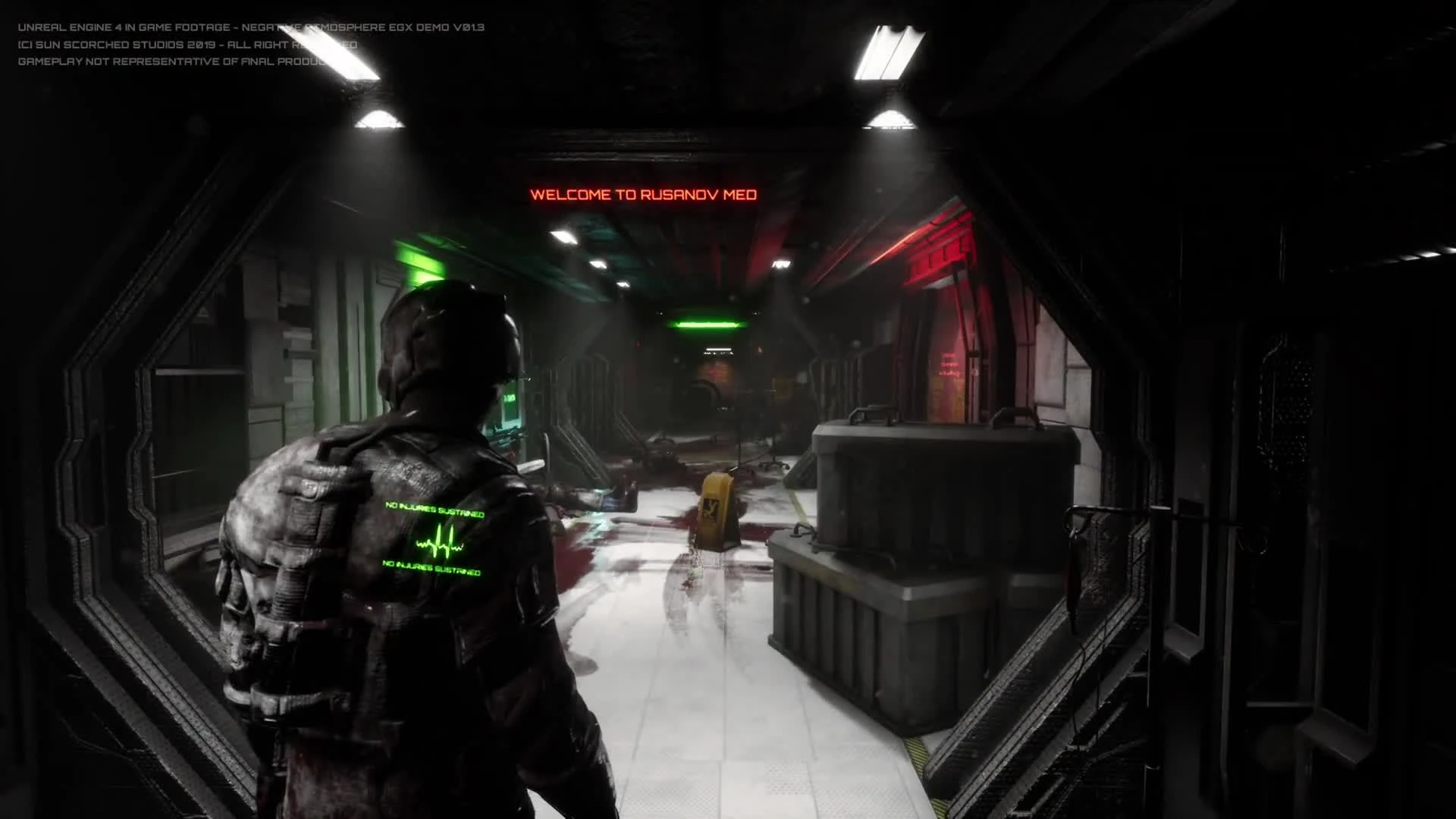 Dead Space на минималках: геймплей космического хоррора Negative Atmosphere