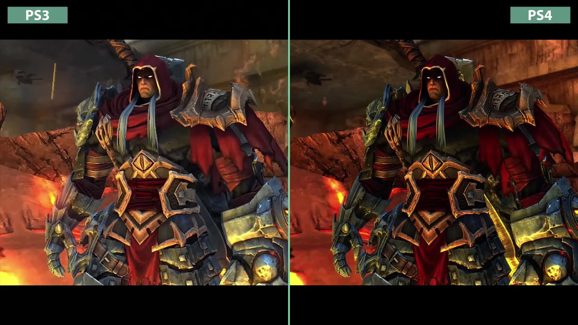 Darksiders Сравнение графики PS3 vs. PS4 Remaster (Candyland)
