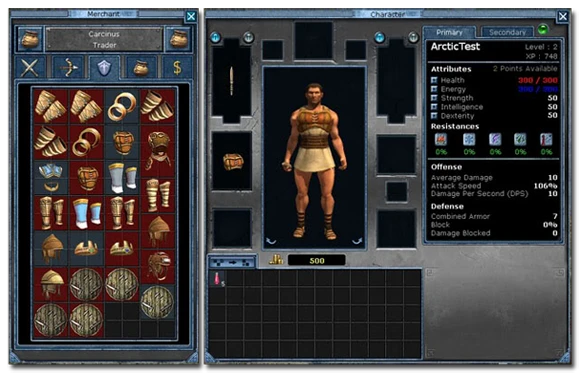 Titan Quest "Arctic UI"