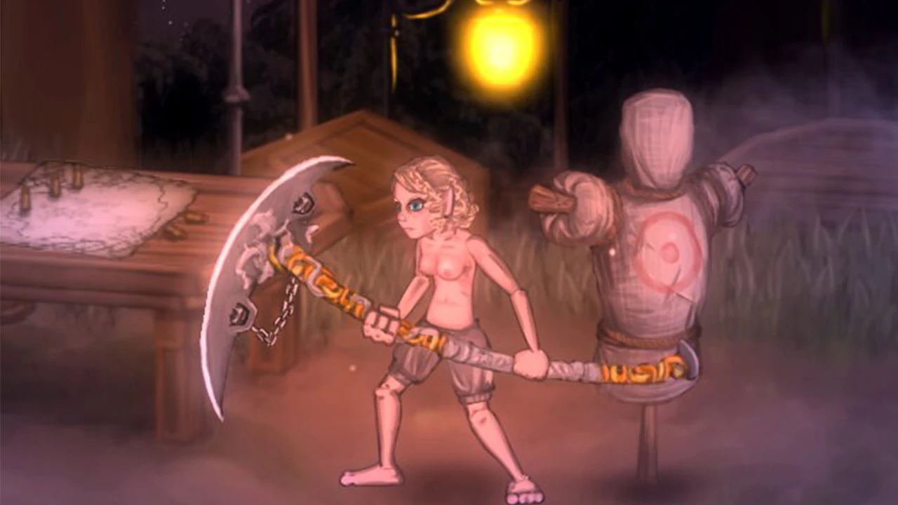 Salt and Sacrifice "Женский персонаж топлесс"