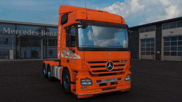 Euro Truck Simulator 2 "Мод Mercedes-Benz Actros MP2 v1.2 (1.39.x)"