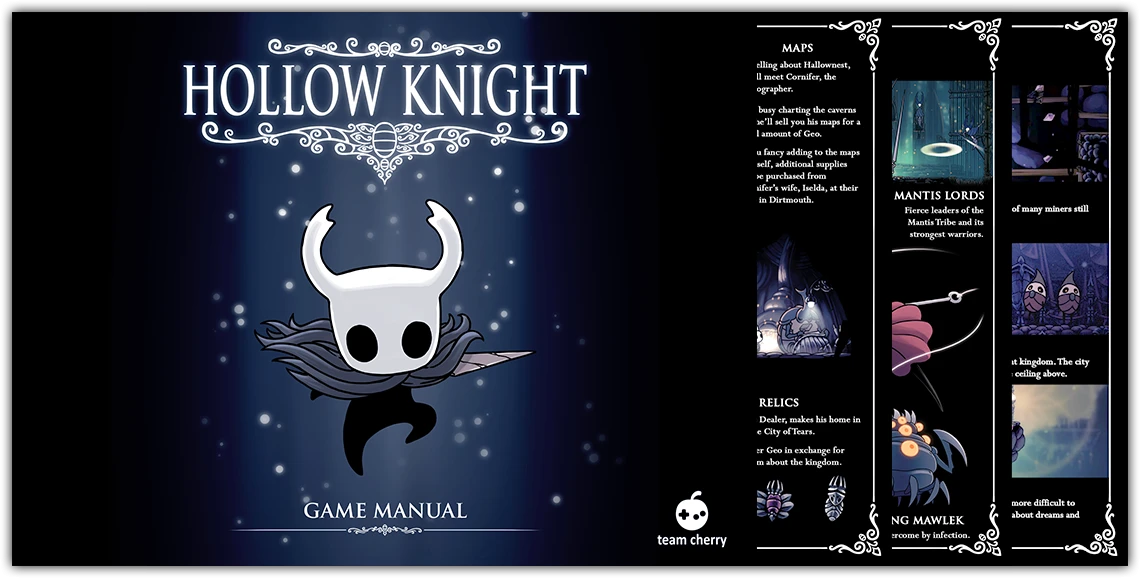 Hollow Knight "Руководство к игре"