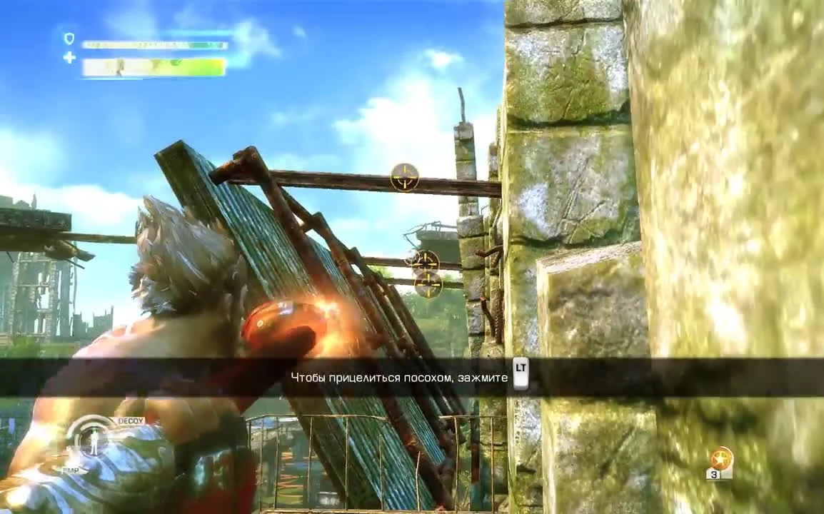 Прохождение Enslaved: Odyssey to the West - Глава 02: часть 2 (Русская озвучка)