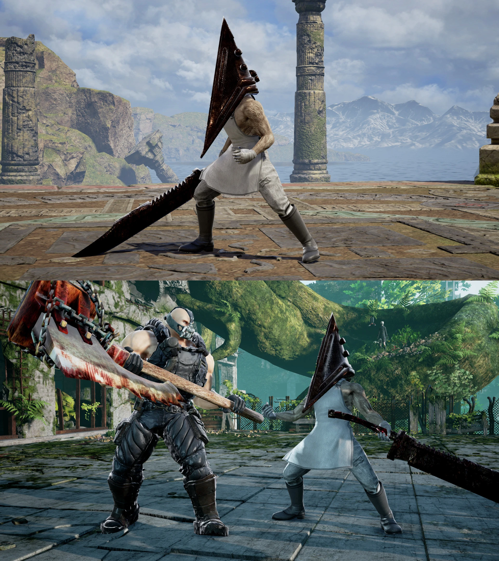 SoulCalibur 6 "SCVI CAS mod Pyramid Head+Weapon"