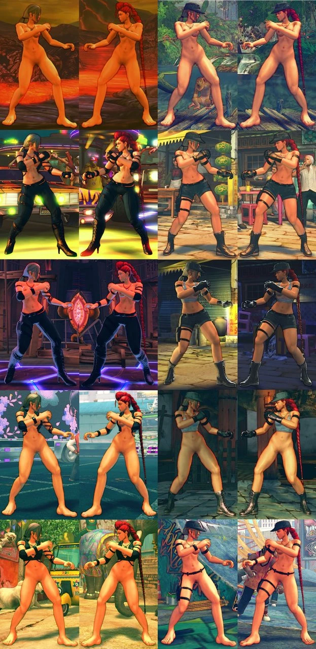 Ultra Street Fighter 4 "Скин: Sonya Blade (Hentai Cosplay)"