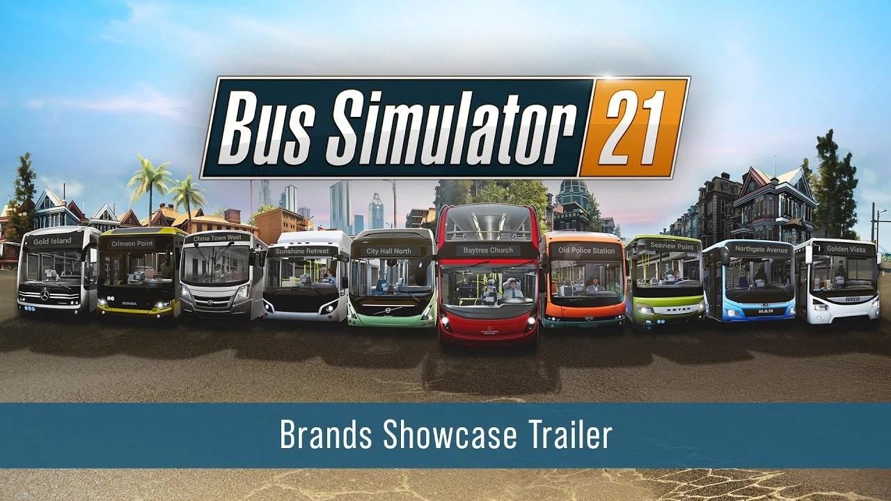 Новый трейлер Bus Simulator 21 посвящён различным брендам