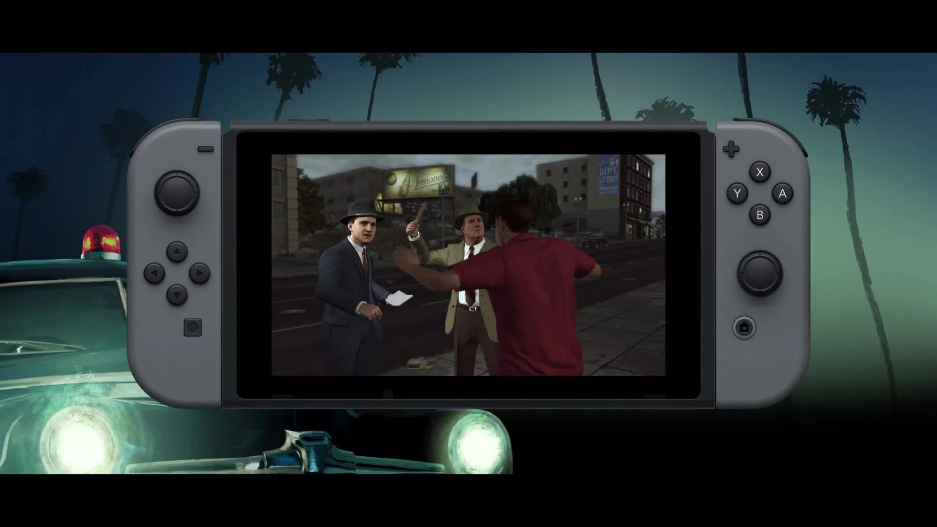 Трейлер L.A. Noire для Nintendo Switch