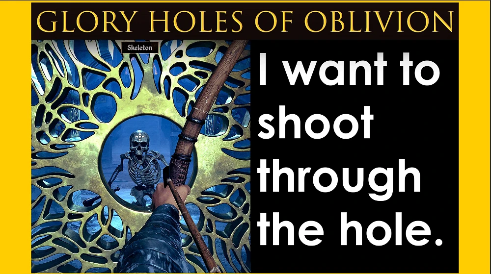 The Elder Scrolls 4: Oblivion Remastered "Простреливаемые зоны в Обливион"[v3.4]