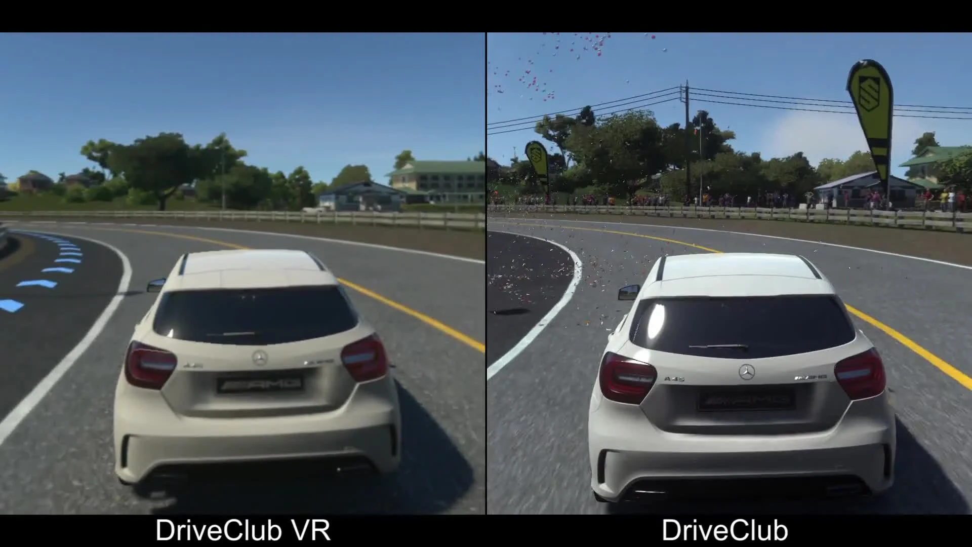 DriveClub VR выглядит гораздо хуже обычной версии