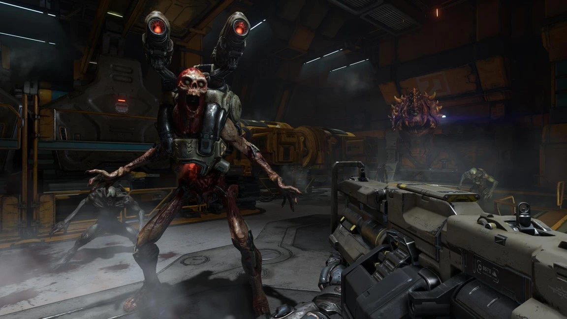 Утопающий в крови ад на новых скриншотах Doom с QuakeCon 2015