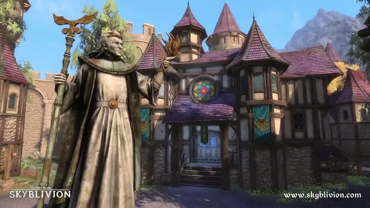 Вышел новый ролик фанатского ремейка Oblivion на движке Skyrim