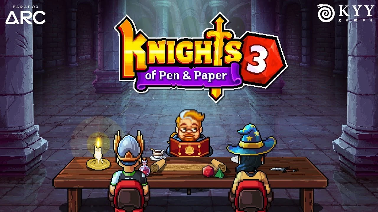Состоялся анонс Knights of Pen and Paper 3