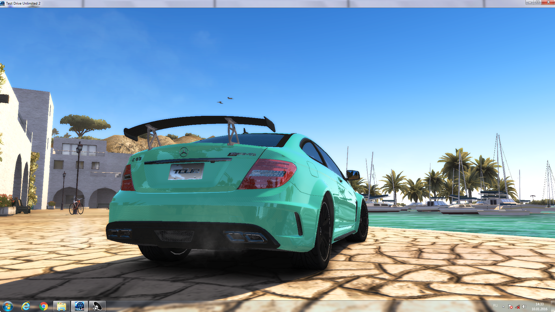 Test Drive Unlimited 2 "Mercedes_Benz C63 AMG BLACK SERIES + SOUND"