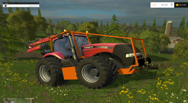 Farming Simulator 15 "Трактор Case IH Magnum CVX 380 Forest Edition v 2.0"