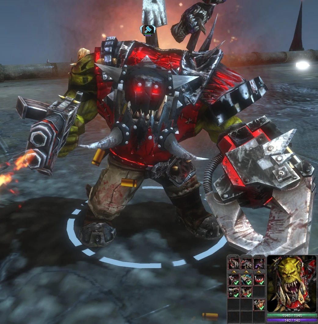 Dawn of War 2 "Warboss Helmet"