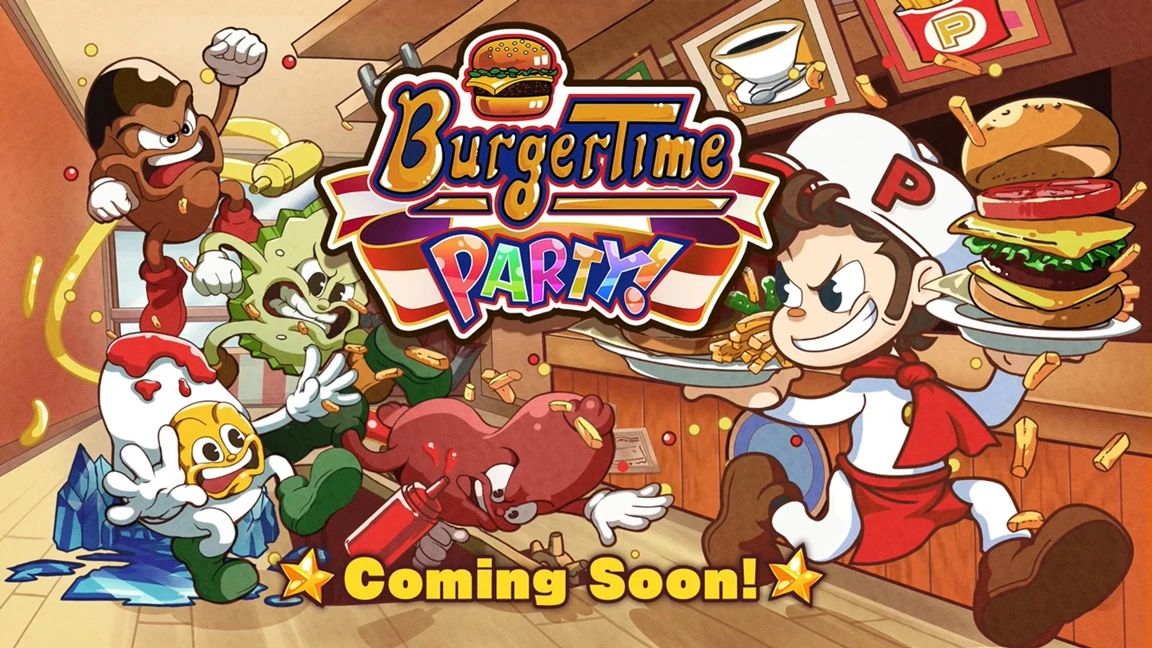 Стала известна дата выхода BurgerTime Party
