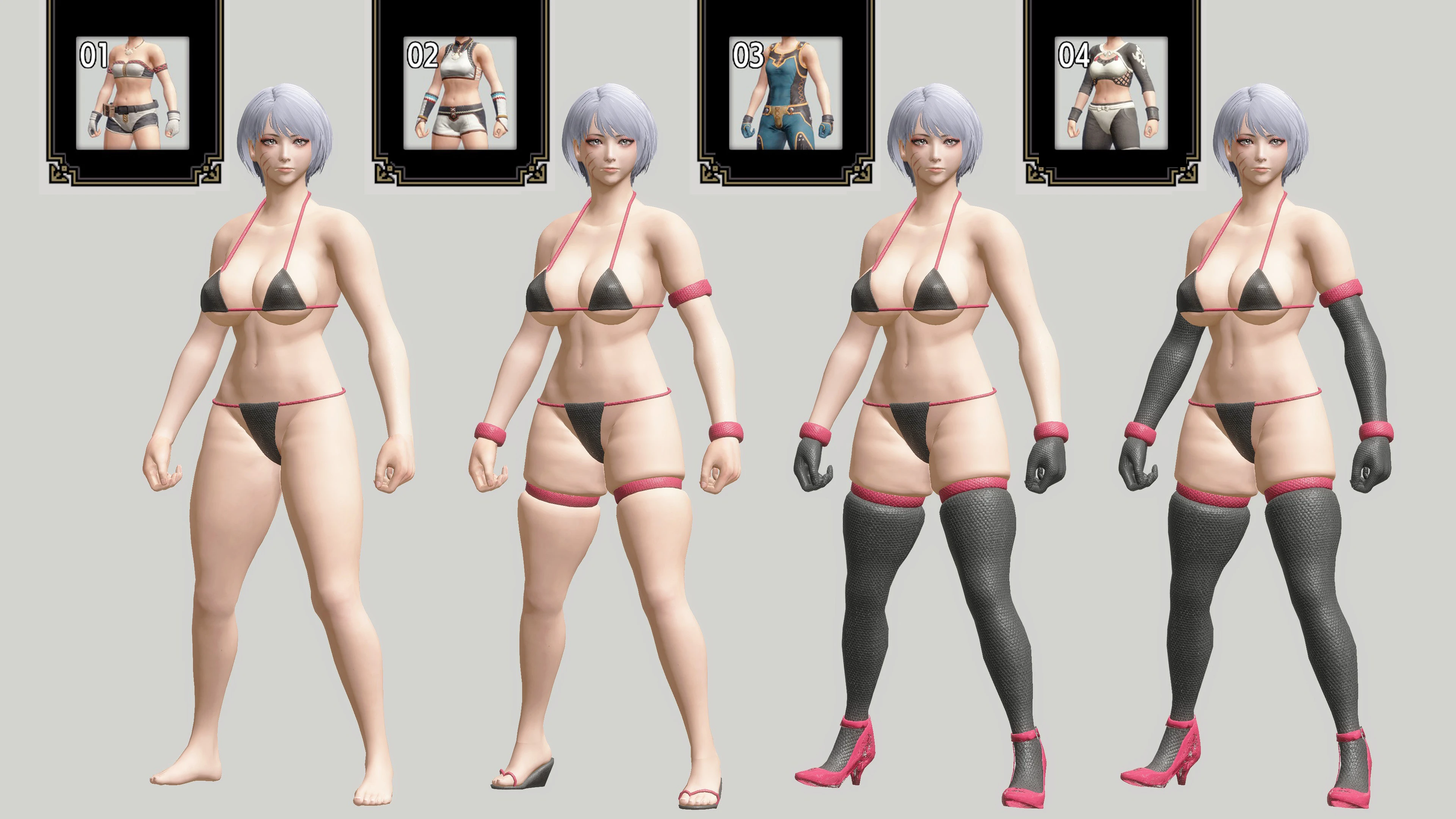 Monster Hunter Rise "0-2 натуральные бикини U-HPN-1388-1-07-1675521192"