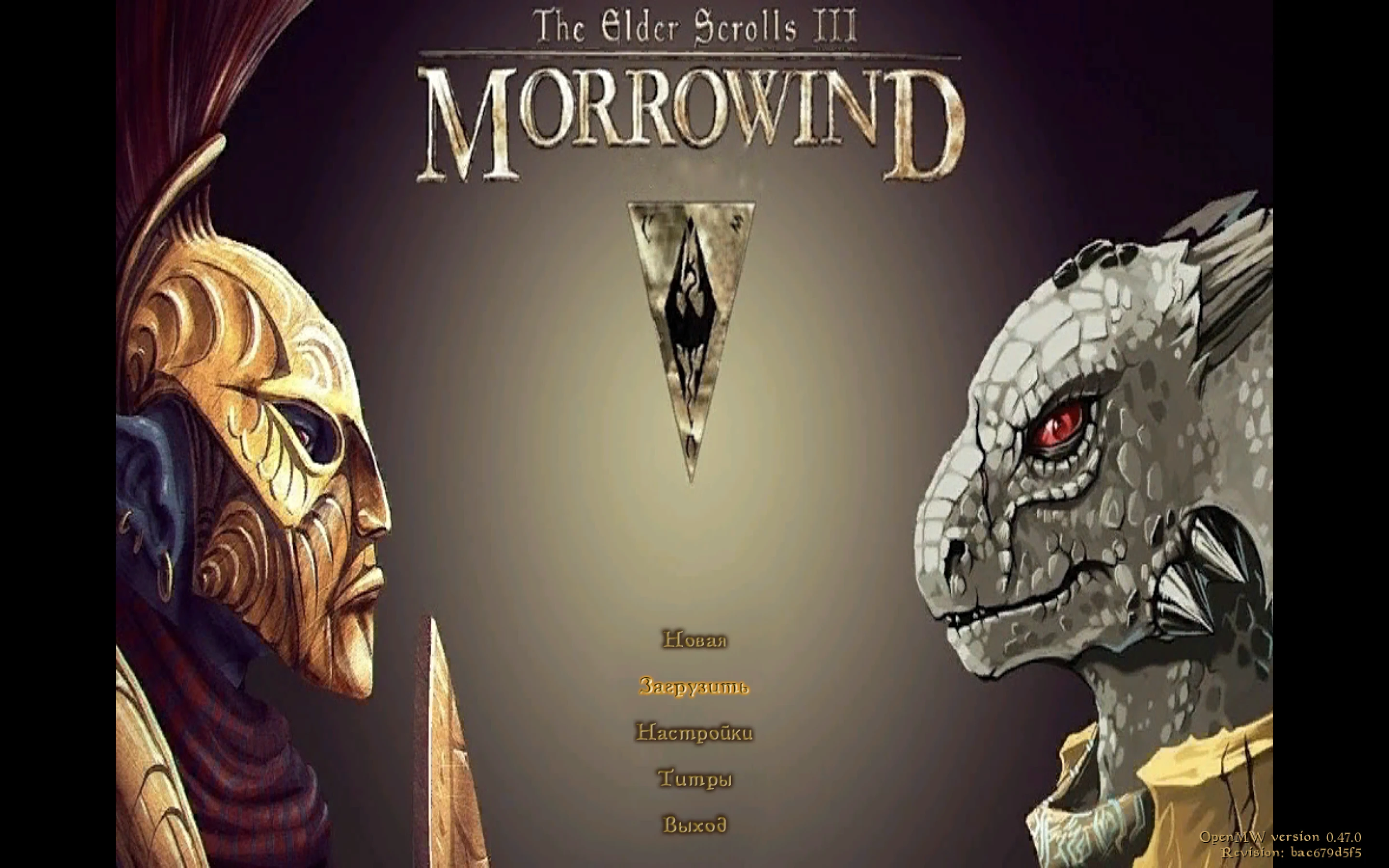 The Elder Scrolls 3: Morrowind "Ретекстур меню"