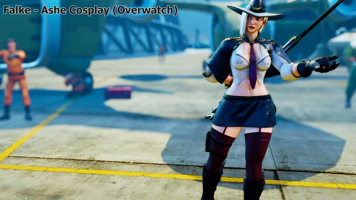 Street Fighter 5 "Эш из Overwatch"