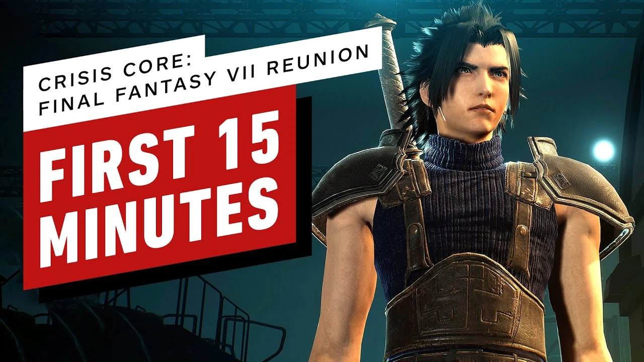 Первые 15 минут Crisis Core: Final Fantasy 7 Reunion