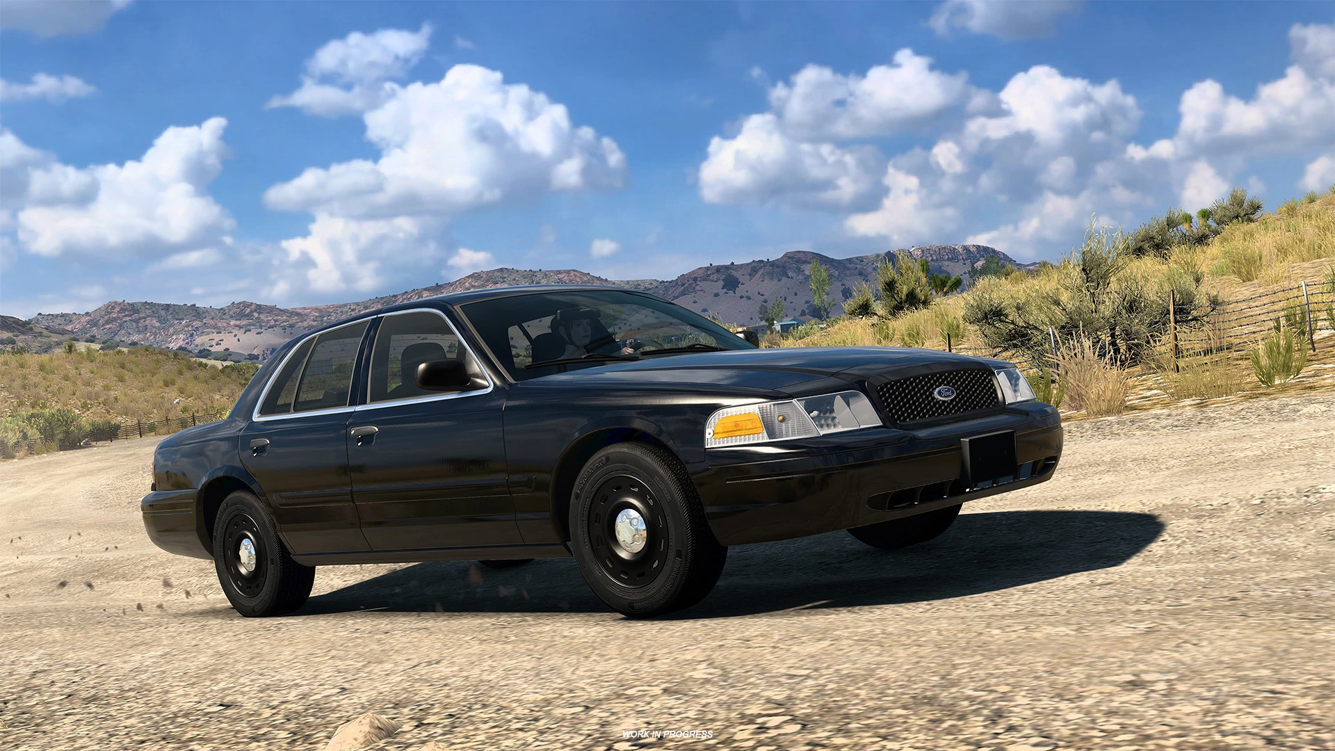 Разработчики SCS Software рассказали о Ford Crown Victoria из будущего DLC Ford Car Pack для American Truck Simulator