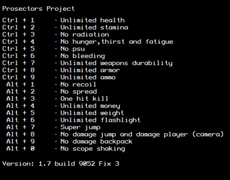Stalker Prosectors Project "Трейнер +19" [v1.7] {LIRW / GHL}