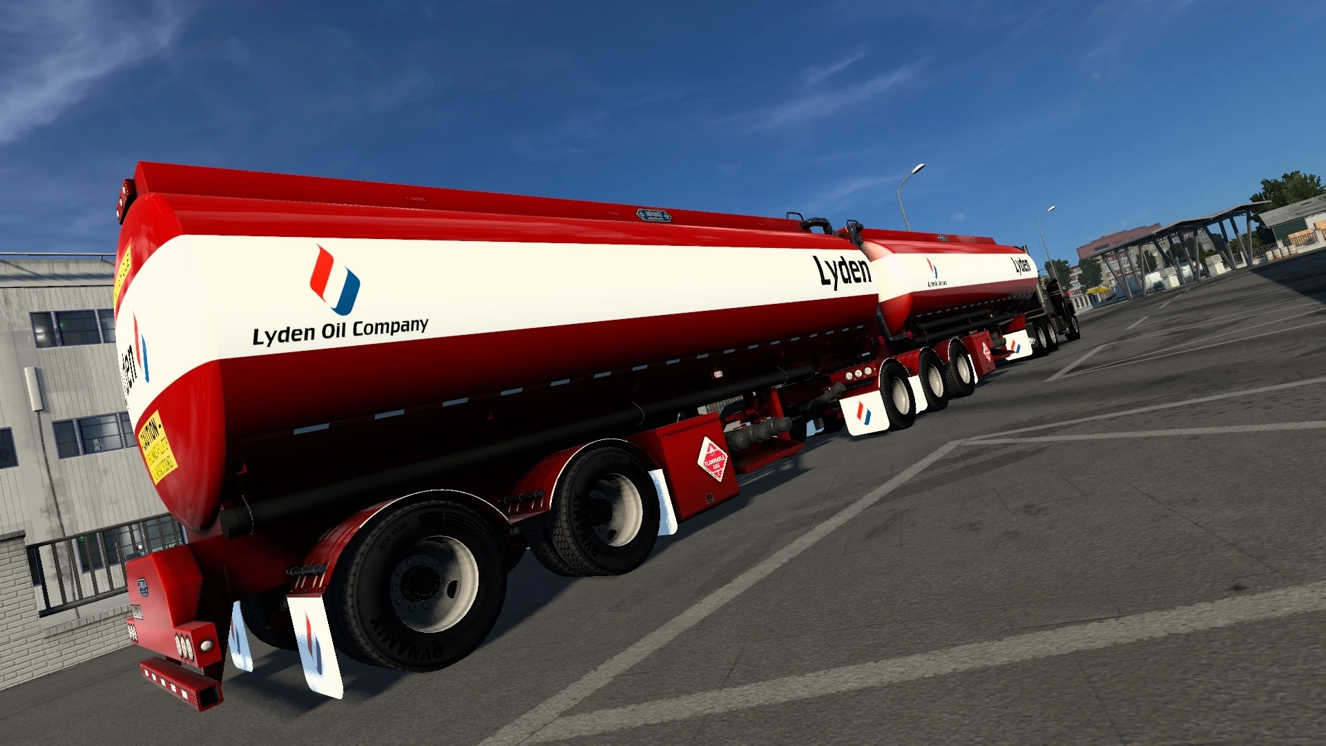 Euro Truck Simulator 2 "Полуприцеп в собственность Advanced B-Train Tanker" [1.46 - 1.47] {Мастер_Йода}