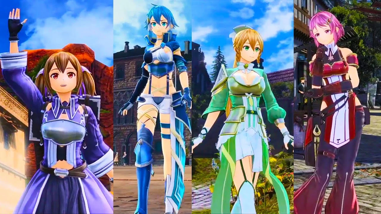 Новые трейлеры Sword Art Online: Alicization Lycoris