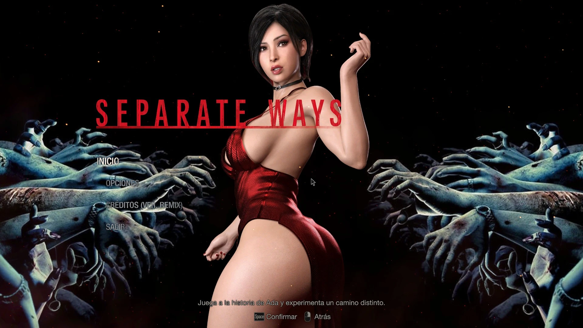 Resident Evil 4 "Альтернативный фон главного меню в Separate Ways"