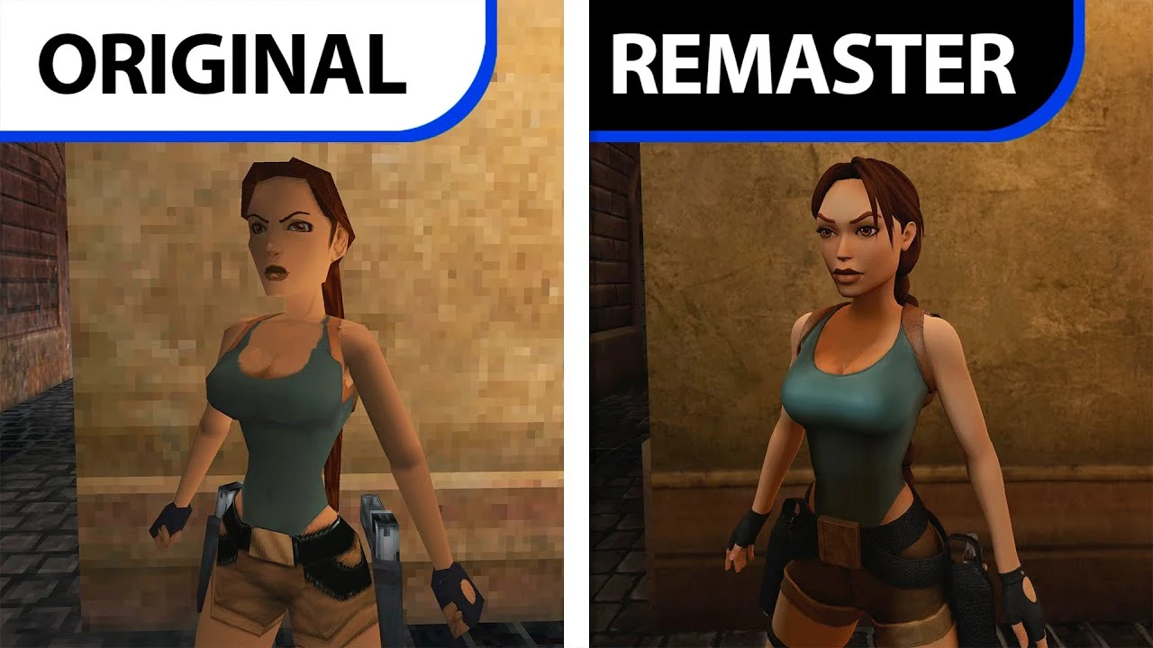 Детальное сравнение графики в Tomb Raider 4-5-6 Remastered с оригинальными играми