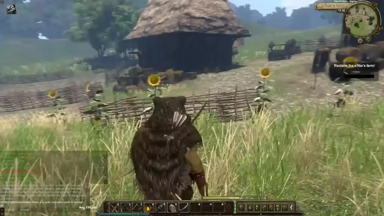 Обзор Gloria Victis. Захват деревни и ПвП