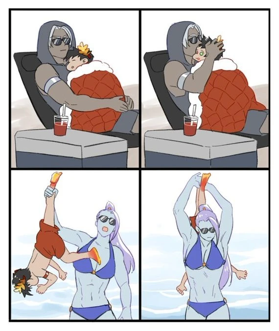 Как относятся к Загрею Танатос и Мегера